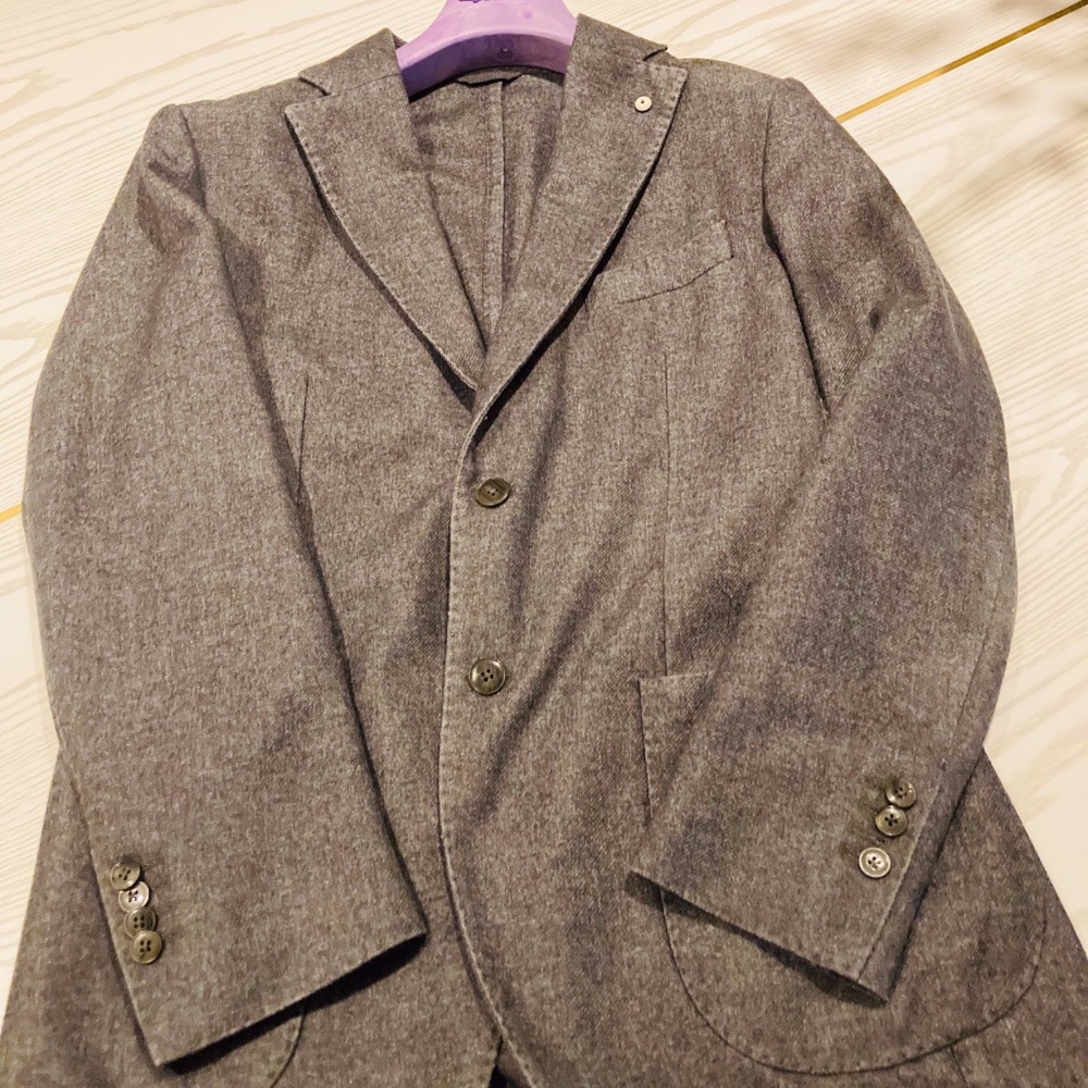 Charcoal Gray Luigi Bianchi Sport Coat